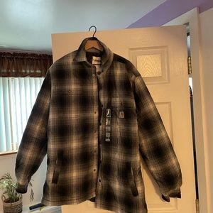 Loose fitting carhartt flannel